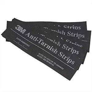 3M Anti-Tarnish Paper Silver Protector (25 Strips), 2 x 7