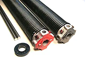 Pair .250 x 2 5/8" ID x 30 Garage Door Torsion Springs Select Length - Winding Rods Options: with Winding rods - Center Bearing Options: Center Steel Bearing