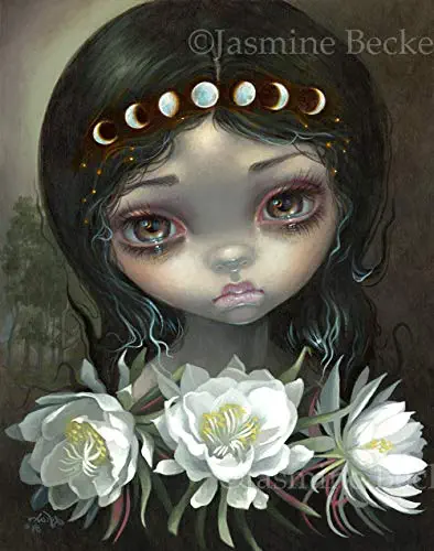“Queen of the Night Blooms” SIGNED Glossy Photo Art Prints by Jasmine Becket-Griffith