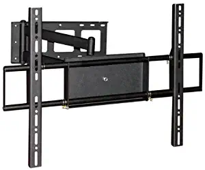 Monoprice Corner Friendly Full-Motion Articulating TV Wall Mount Bracket - for TVs 37in to 70in Max Weight 110lbs Extension Range of 5.5in to 28.3in VESA Patterns Up to 700x500