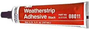 CRL Black 3M Weatherstrip Adhesive - 3M8011