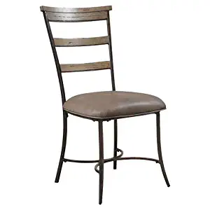 Charleston Ladder Back Dining Chairs, Set of 2, Desert Tan Finish