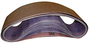 3M 01457 6" x 48" 60 Grit Sanding Belt (Pack of 5)