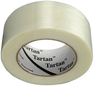 3M 8934 2" x 60-yd Tartan Transparent Filament Tape (86521)