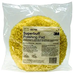 3M 05705 9" Superbuff Polishing Pad (Pack of 6)