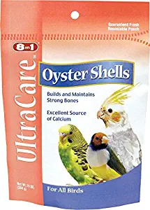 eCOTRITION Oyster Shells Bone Care for Birds, 10 Ounces (C212)