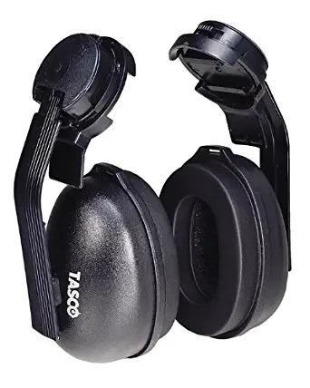 Tasco 2400 Blackhawk Cap Mounted Earmuffs, NRR=24, Black