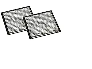 2 Pack AF Compatible Replacement for GE WB02X11534 Grease Mesh Microwave Oven Filters