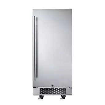 Avallon AFR151SSODRH 3.3 Cu Ft 15" Outdoor Built-in Refrigerator - Right Hinge