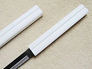 AIT Collectibles S1606 Anime Naruto Sasuke Kusanagi NO TSURUGI Center Groove Sword Solid White 40"