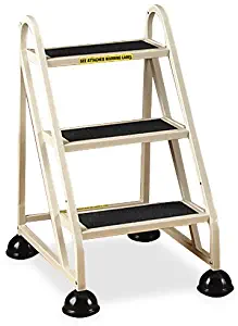 Cramer 1030-19 Stop-Step Ladder 3 Steps 27-inch High Top Step, Beige