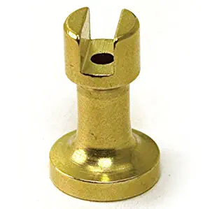 Pedestal Brass 1-3/8" (35MM) 3/16" Slot #MS0813 for Model Ship Building