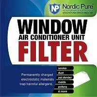 Nordic Pure Window Air Conditioner Unit Filter