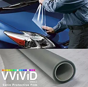 VViViD Paint Protection Film Clear Vinyl Gloss Self Healing Wrap Guard (120 Inch x 54 Inch)