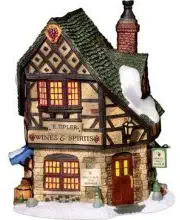 Dept 56 Dickens' Village - E. Tipler Agent for Wines & Spirits