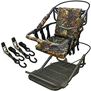 RAFAGREGORUS Tree Stands,Outdoor Tree Stand Climber Climbing Hunting Deer Bow Game Hunt Portable 300lb