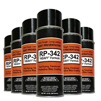 Cosmoline RP-342"Heavy" Rust Preventative Spray (Military-Grade) 6-Cans