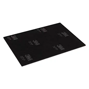 Surface Preparation Pad Sheets, 14" X 20", Maroon, 10/carton