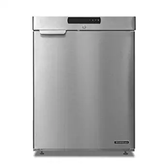 Under Counter Refrigerator, 4 cu ft, Stainless Steel