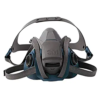 3M Model 6501QL/49488 Small Rugged Comfort Quick Latch Half Facepiece Reusable Respirator