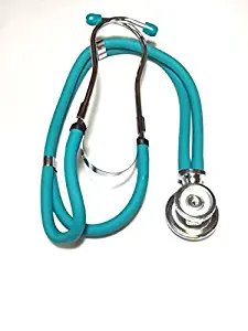 Lane Sprague Rappaport Stethoscope (Teal), Comes with a complimentary Name tag and a Retractable ID Clip. Available in 17 Colors.