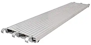 CBM Scaffold All Aluminum Deck 75 lb sper Sq. Ft. Rated 19-1/4" Wide by 7' Long