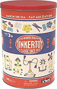 K'nex Tinkertoy Retro Tin