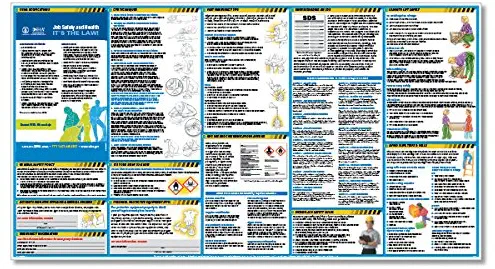 ComplyRight OSHA All-in-One-Safety Poster with GHS Updates