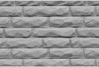 JTT Scenery Products Plastic Pattern Sheets: Dressed Stone