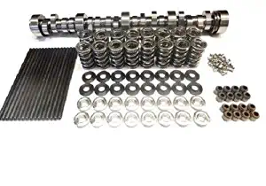 BRIAN TOOLEY BTR Turbo LS Stage 2 Cam, Spring Kit with Titanium Retainers and Chromoly Pushrods - LS1 LS2 LS3 LQ4 LQ9 LM7 4.8 5.3 6.0 6.2