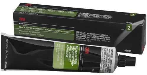 3m 08008 Black Automotive Adhesive