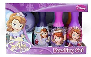 Brand New! Disney Princess Sofia the First Bowling Set -Boys Kids Birthday Gift Toy 6 Pins & 1 Ball