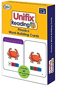 Didax Unifix Reading: Phonics Word-Building Cards