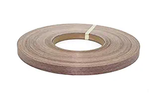 Walnut peel and stick 3/4"x50' Wood veneer edge banding (3m) PSA