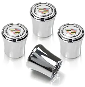 CzlpV 4 Pcs Tire Valve Stem Caps For Cadillac