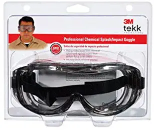 3M 91264-80025 Professional Chemical Splash & Impact Goggle