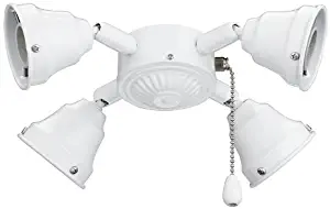 NuTone TF40WH Light Kit with Turtle Fitter, White