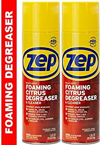 Zep Heavy-Duty Foaming Degreaser ZUHFD18 (2-Pack) - Clings to Surfaces
