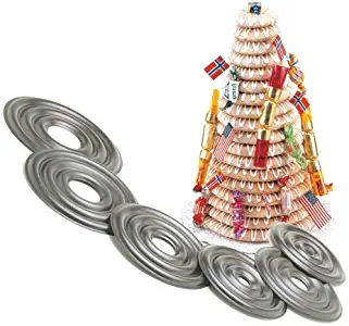 Norpro 3273 Cake Forms Nonstick Kransekake Norwegian Dessert Ring Tower New 3273