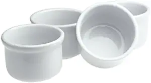 BIA Cordon Bleu 16-Ounce White Porcelain Chili Bowls, Set of 4