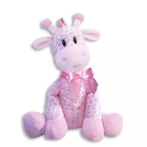 9 Inch Giraffe Rattle for Girl/Baby Rattle/Plush Rattle/Baby Shower Gift/Newborn Gift by First and Main (Original Version)