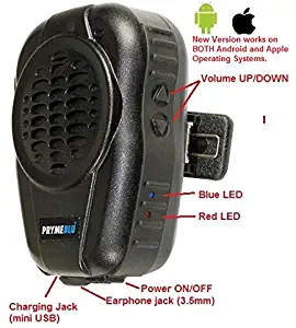 HEAVY DUTY, WATER RESISTANT, WIRESS SPEAKER MICROPHONE FOR ZELLO, WAVE, ESCHAT and other PoC APPS.