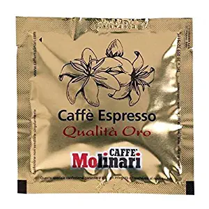 Caffe' Molinari 150 ESE Espresso Paper Pods from Modena Italy