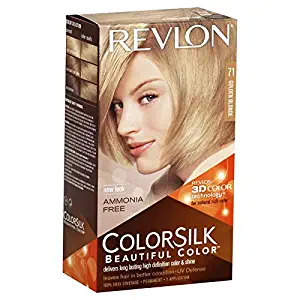 Revlon ColorSilk Hair Color, 71 Golden Blonde 1 ea
