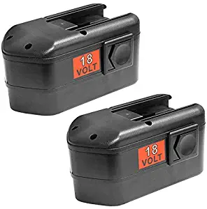 2 Pack 18v 2000mAh NiCd Battery for Milwaukee 48-11-2230 48-11-2200 48-11-2232 Chicago Pneumatic 8940158631