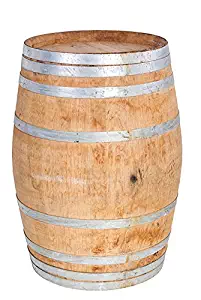 MGP Oak Wood Whole Wine Barrel, 26" D x 35" H