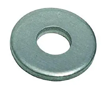 Steel Flat Washer, Plain Finish, ASME B18.22.1, 1-1/4" Screw Size, 1-3/8" ID, 2-1/2" OD, 0.165" Thick (Pack of 10)