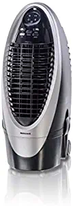 Honeywell Low Energy Evaporative Cooler, Fan & Humidifier for Small Rooms with Carbon Dust Filter, CS10XE, Silver/Gray