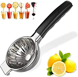 THOT Manual Juicer Glass Lemon Squeezer Press Hand Juicer Manual Press Citrus Orange Press With Stainless Food