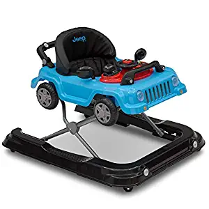 Jeep Classic Wrangler 3-in-1 Grow with Me Walker, Blue